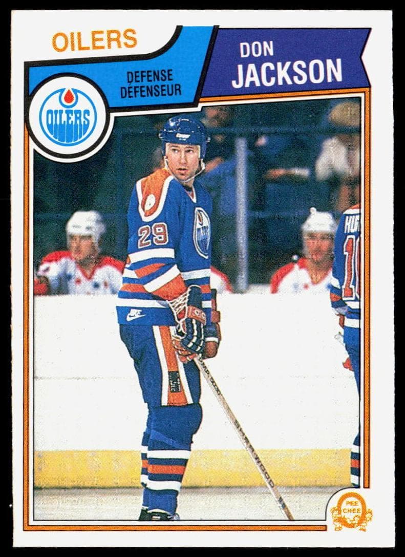 Don Jackson 1983 topps O-Pee-Chee