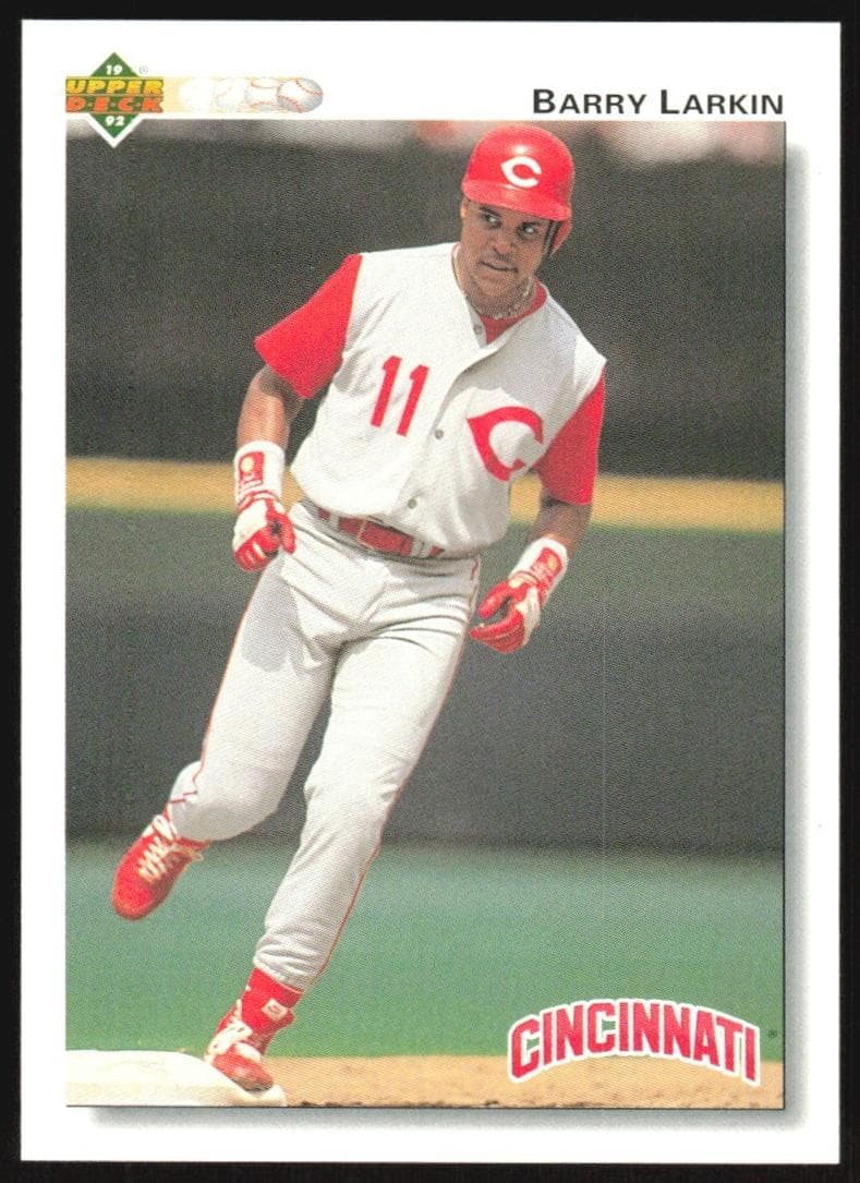 Barry Larkin 1992 upper-deck Upper Deck