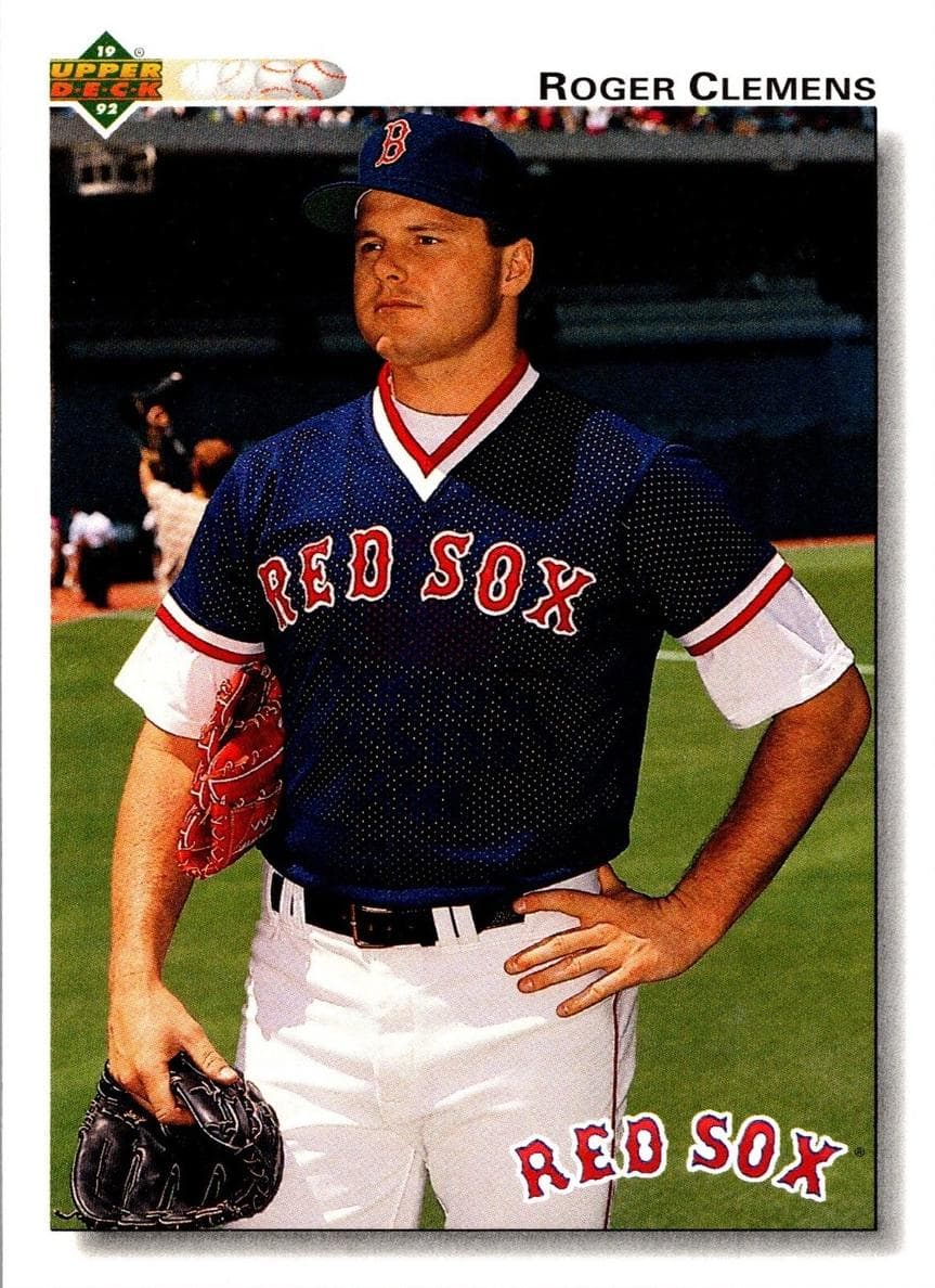 Roger Clemens 1992 upper-deck