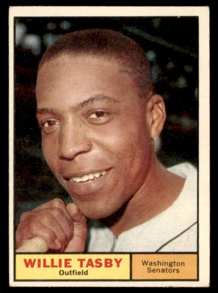Willie Tasby 1961 topps Topps