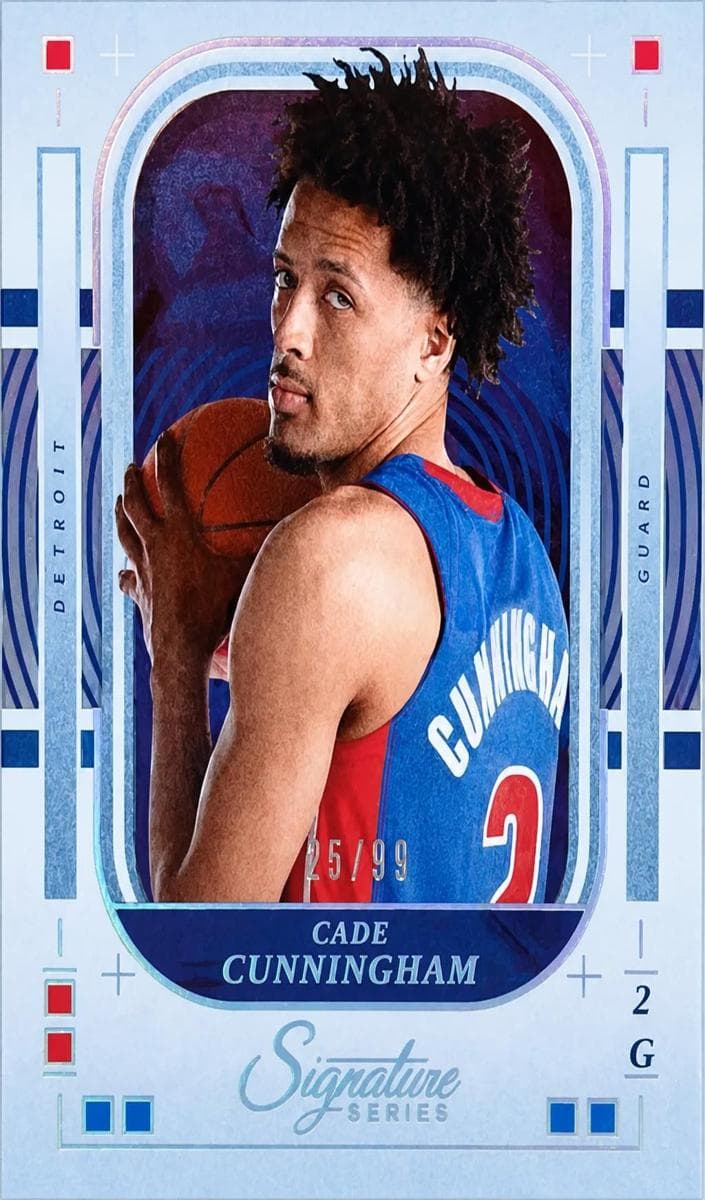 Cade Cunningham 2025 panini Panini Signature Series