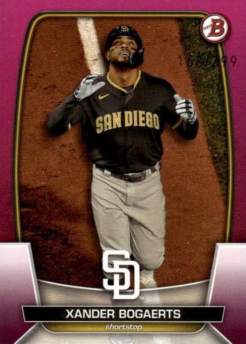 Xander Bogaerts 2023 bowman Bowman