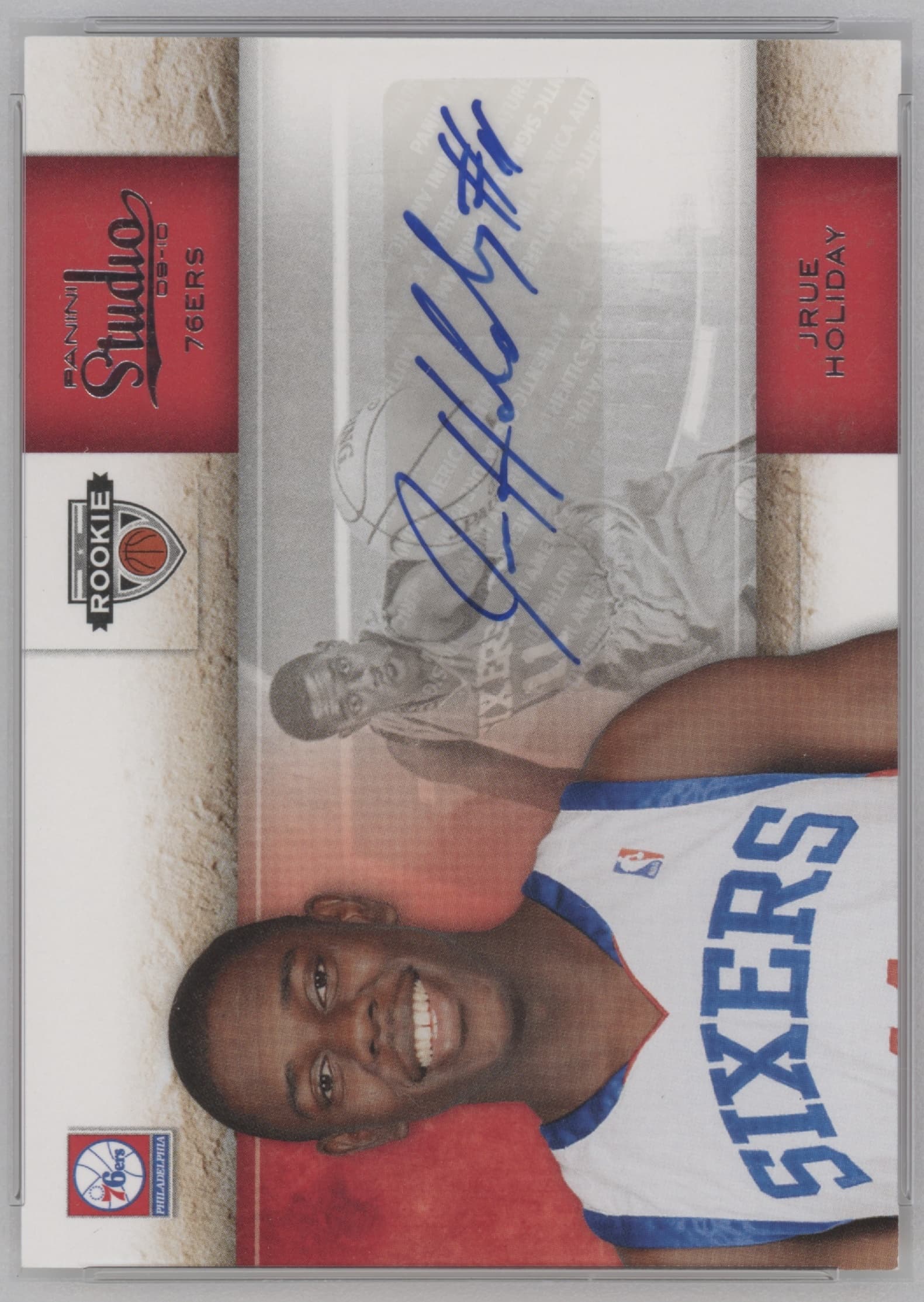 Jrue Holiday 2009 panini