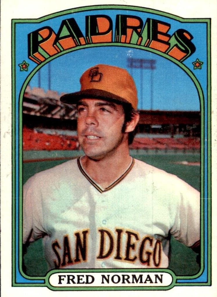 Fred Norman 1972 topps Topps