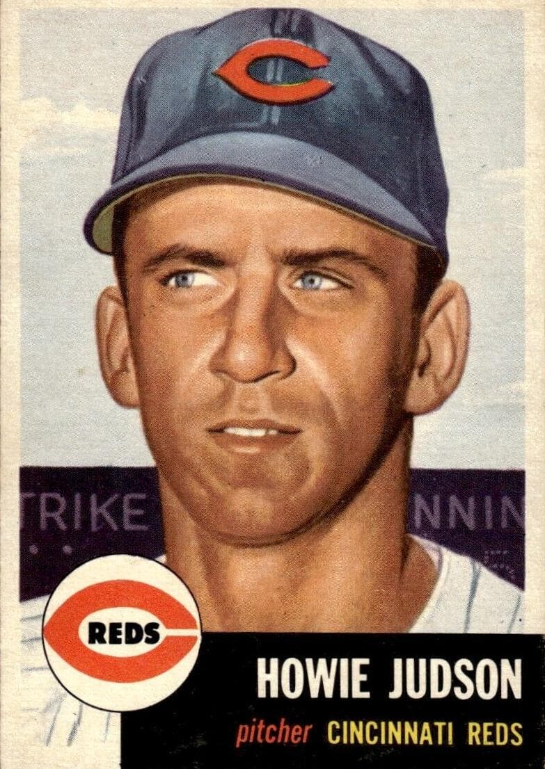 Howie Judson 1953 topps Topps