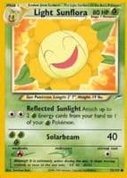 Light Sunflora 2002 Pokemon Neo Destiny