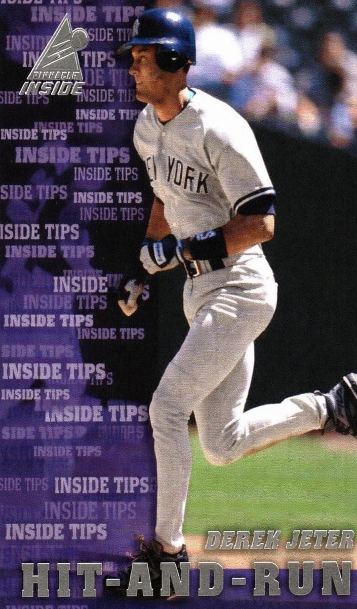 Derek Jeter 1998 unknown Pinnacle Inside