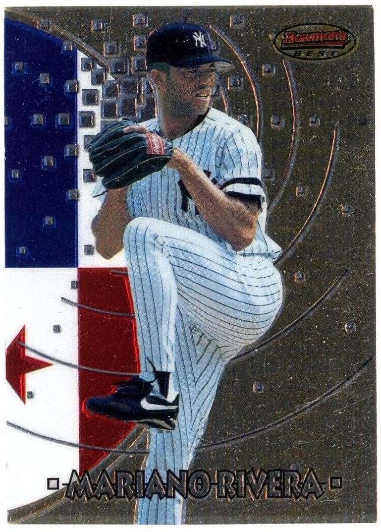 Mariano Rivera 1997 bowman International Best