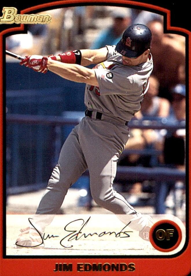 Jim Edmonds 2003 bowman