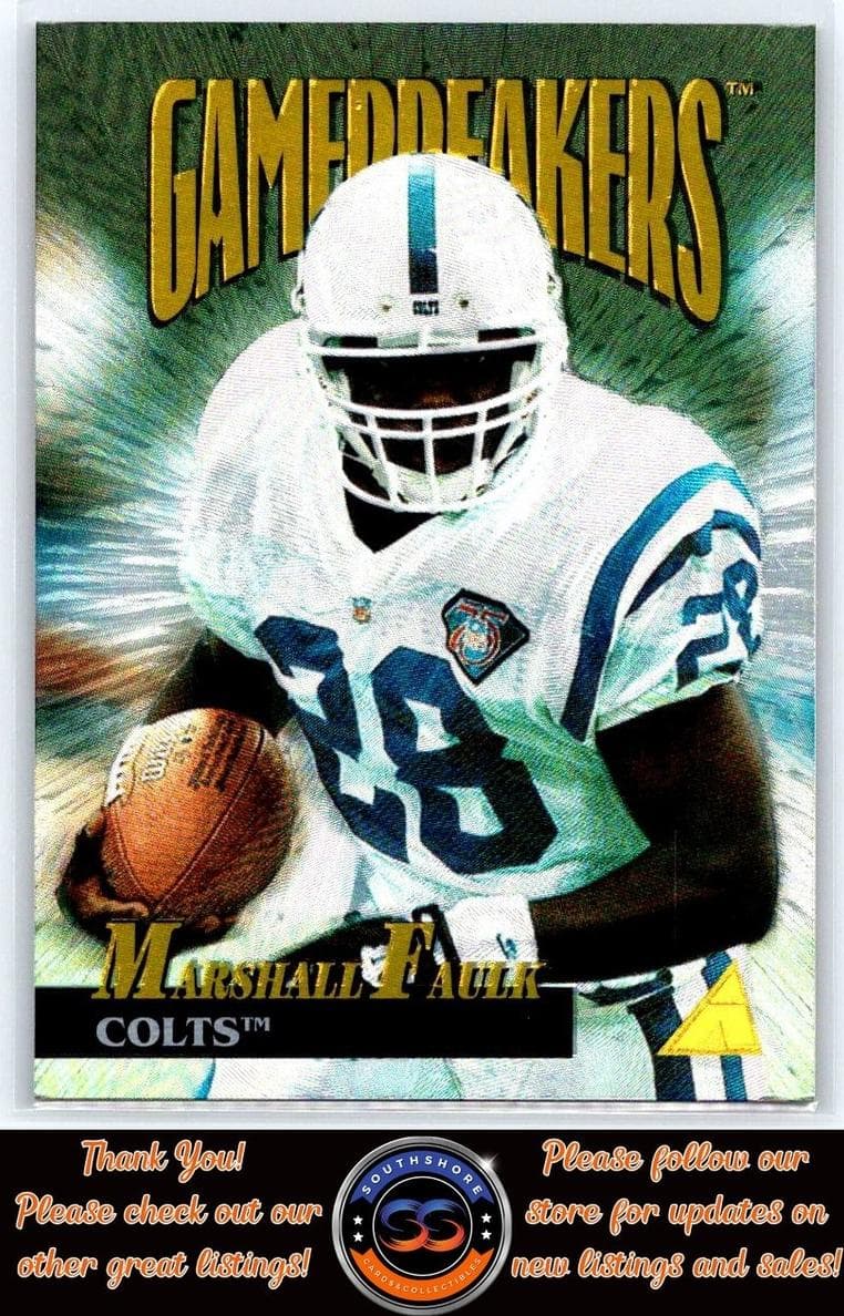 Marshall Faulk 1995 unknown
