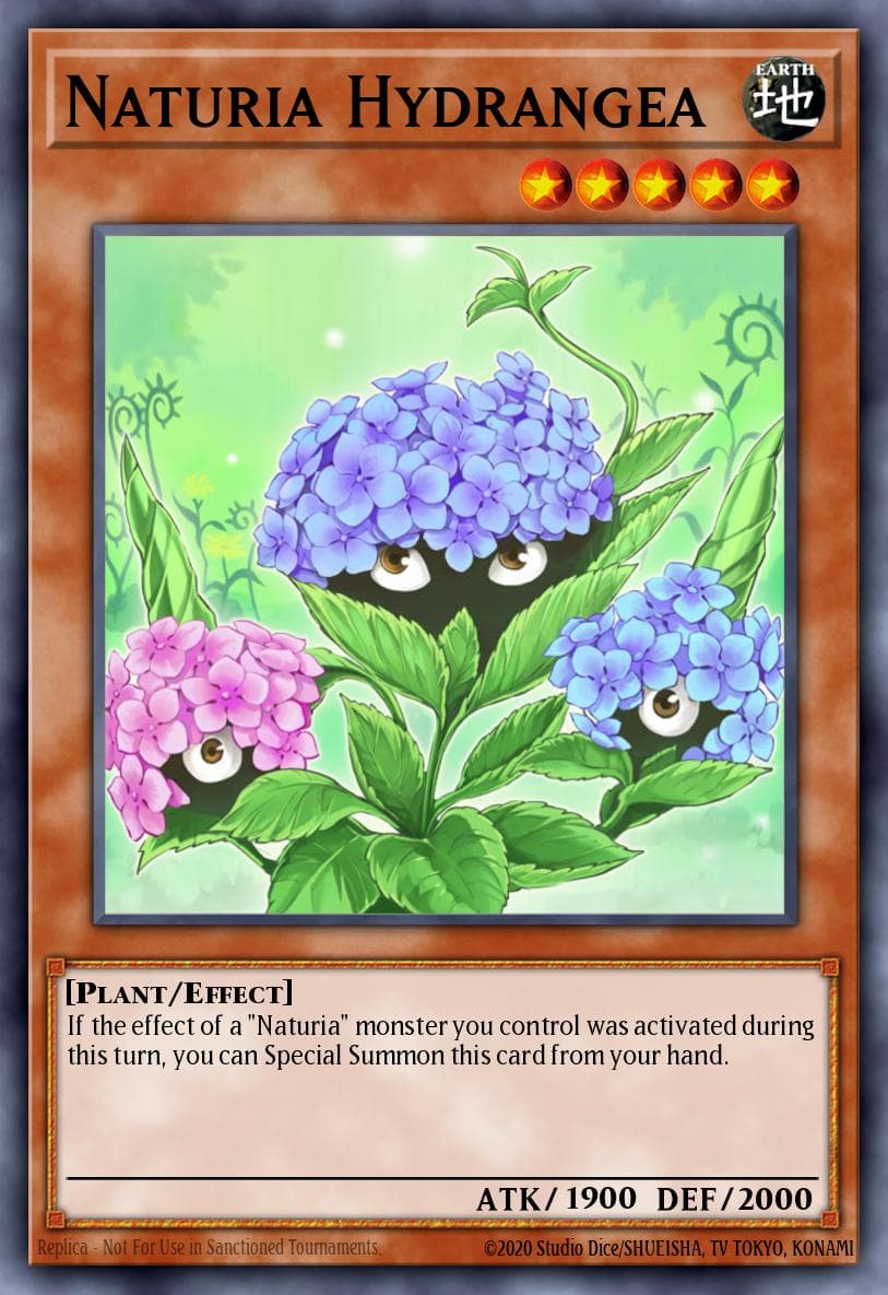 Naturia Hydrangea 2010 Yu-Gi-Oh! Hidden Arsenal 3