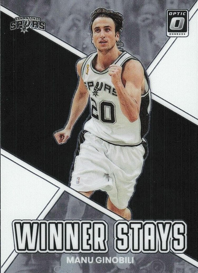 Manu Ginobili 2022 panini Donruss Optic