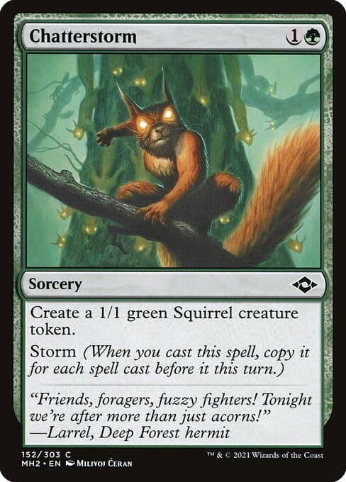 Chatterstorm 2024 Magic: The Gathering Bloomburrow Commander