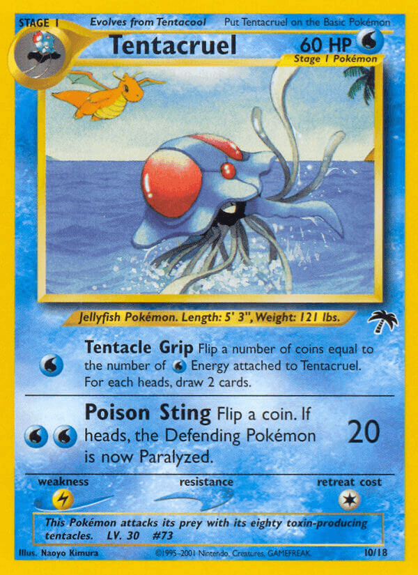 Tentacruel 2001 Pokemon