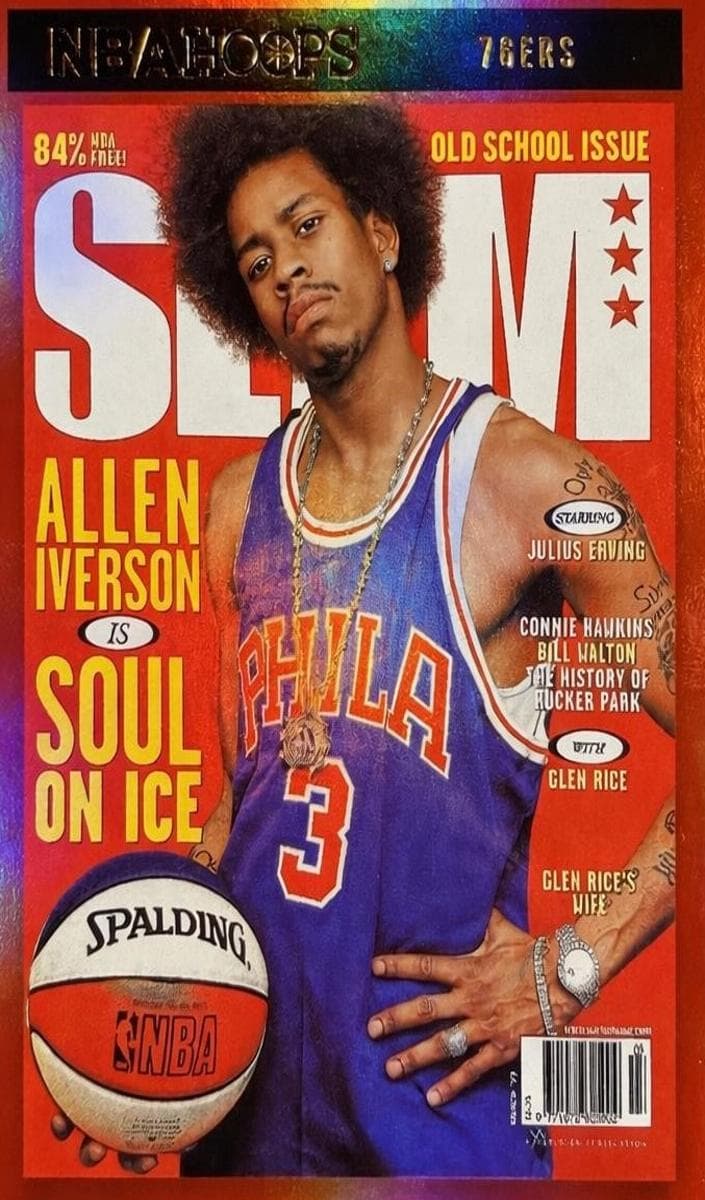 Allen Iverson 2020 panini Panini Prizm