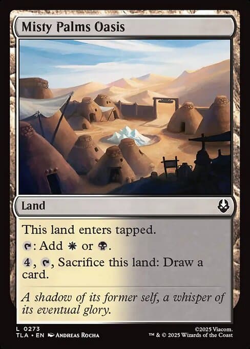 Misty Palms Oasis 2025 Magic: The Gathering Avatar: The Last Airbender