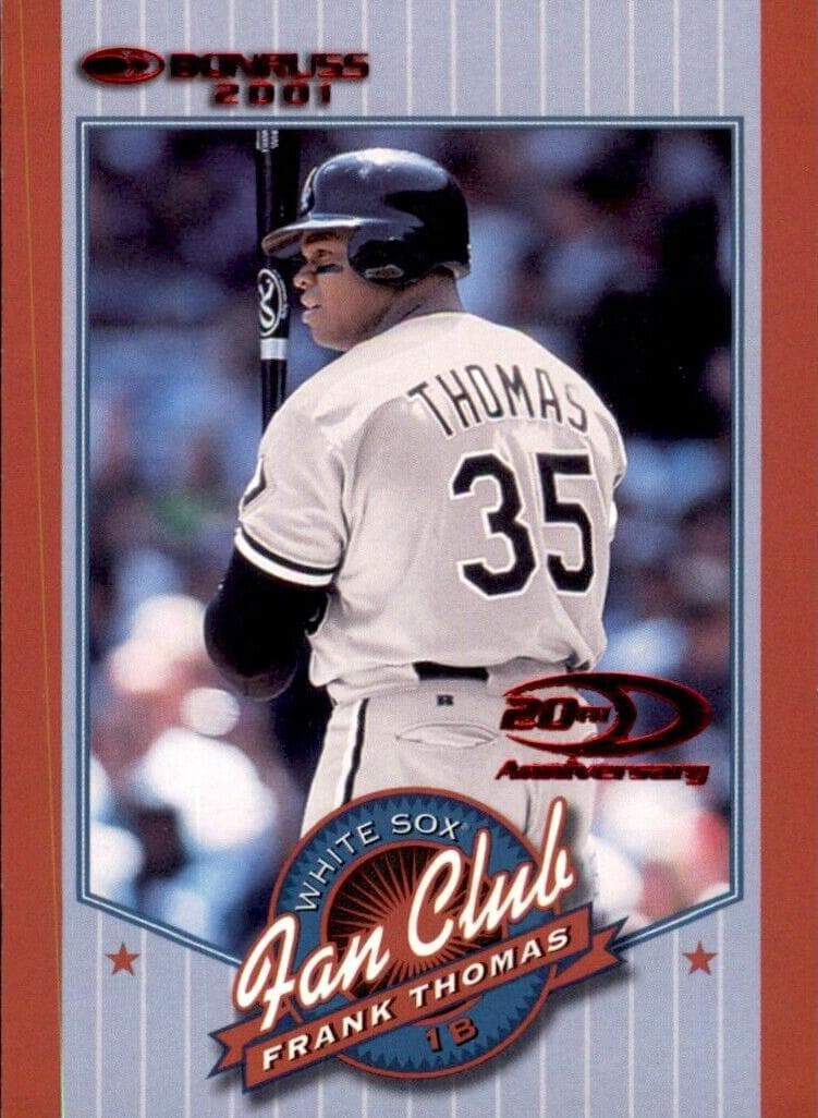 Frank Thomas 2001 panini Donruss