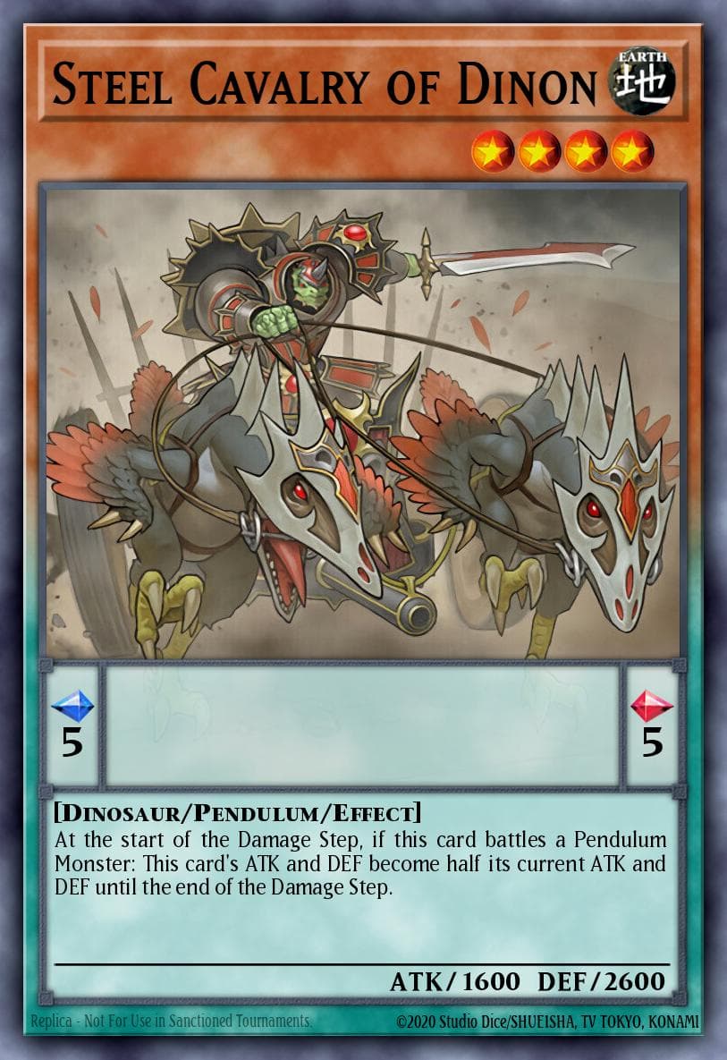 Steel Cavalry of Dinon #BOSH-EN000