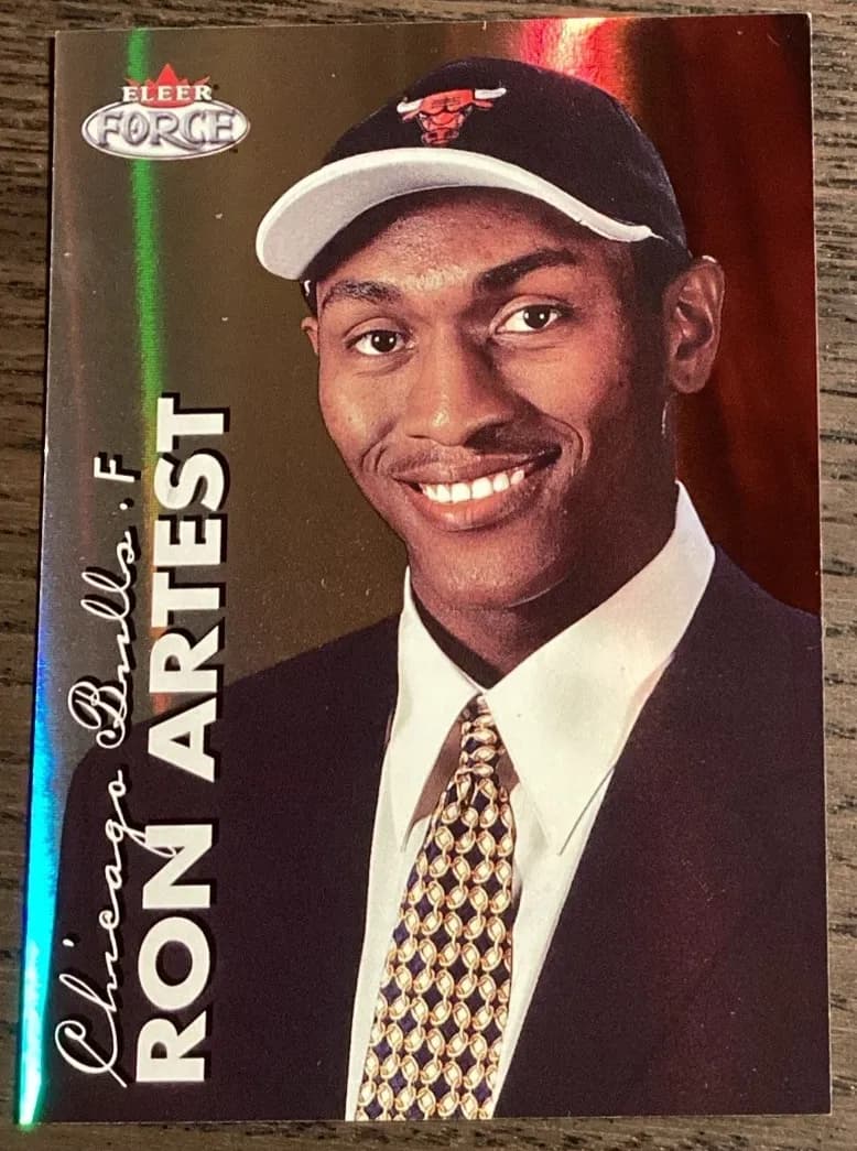 Ron Artest 1999 fleer Force