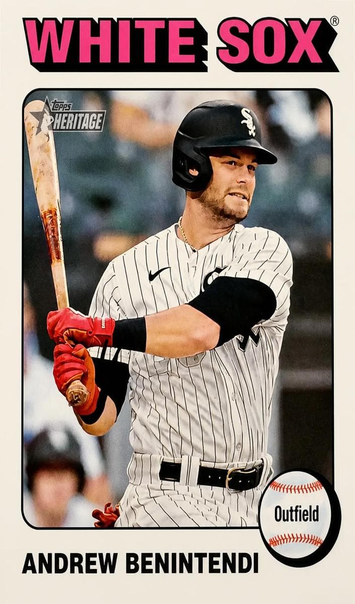Andrew Benintendi 2024 topps Topps Heritage