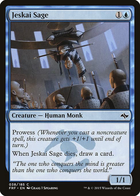 Jeskai Sage 2015 Magic: The Gathering
