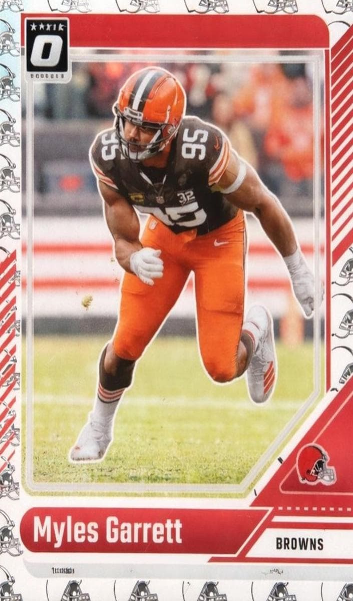 Myles Garrett 2024 panini Panini Donruss Optic