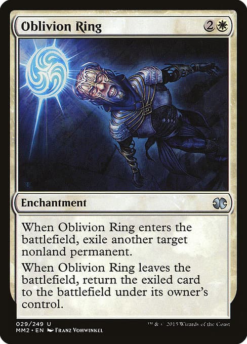 Oblivion Ring 2008 Magic: The Gathering Shards of Alara