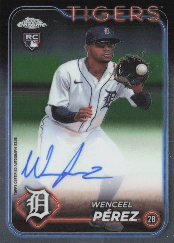 Wenceel Perez trading card