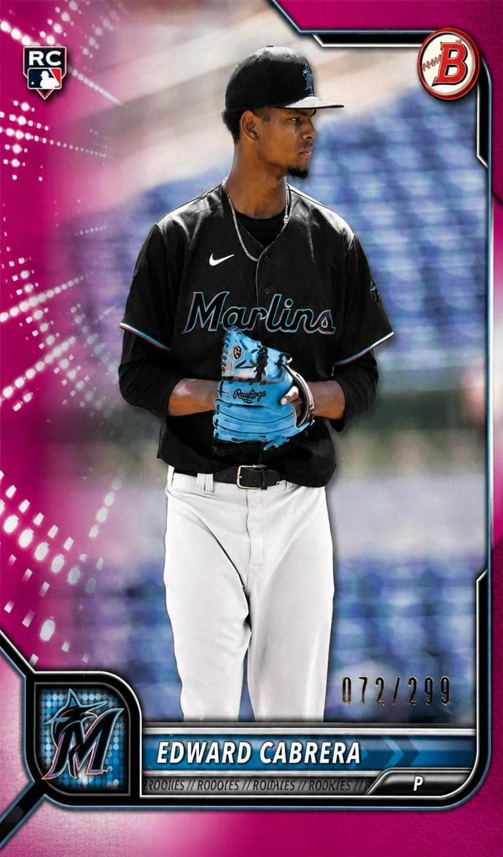 Edward Cabrera 2022 bowman Bowman