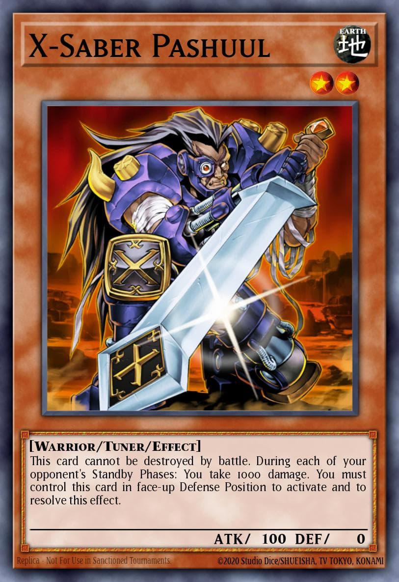 X-Saber Pashuul #TU07-EN004