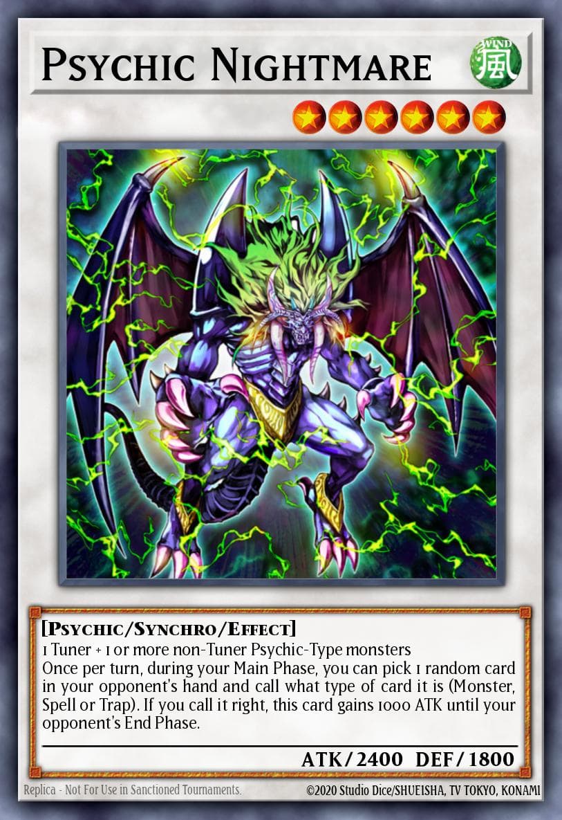 Psychic Nightmare 2010 Yu-Gi-Oh! Duelist Revolution