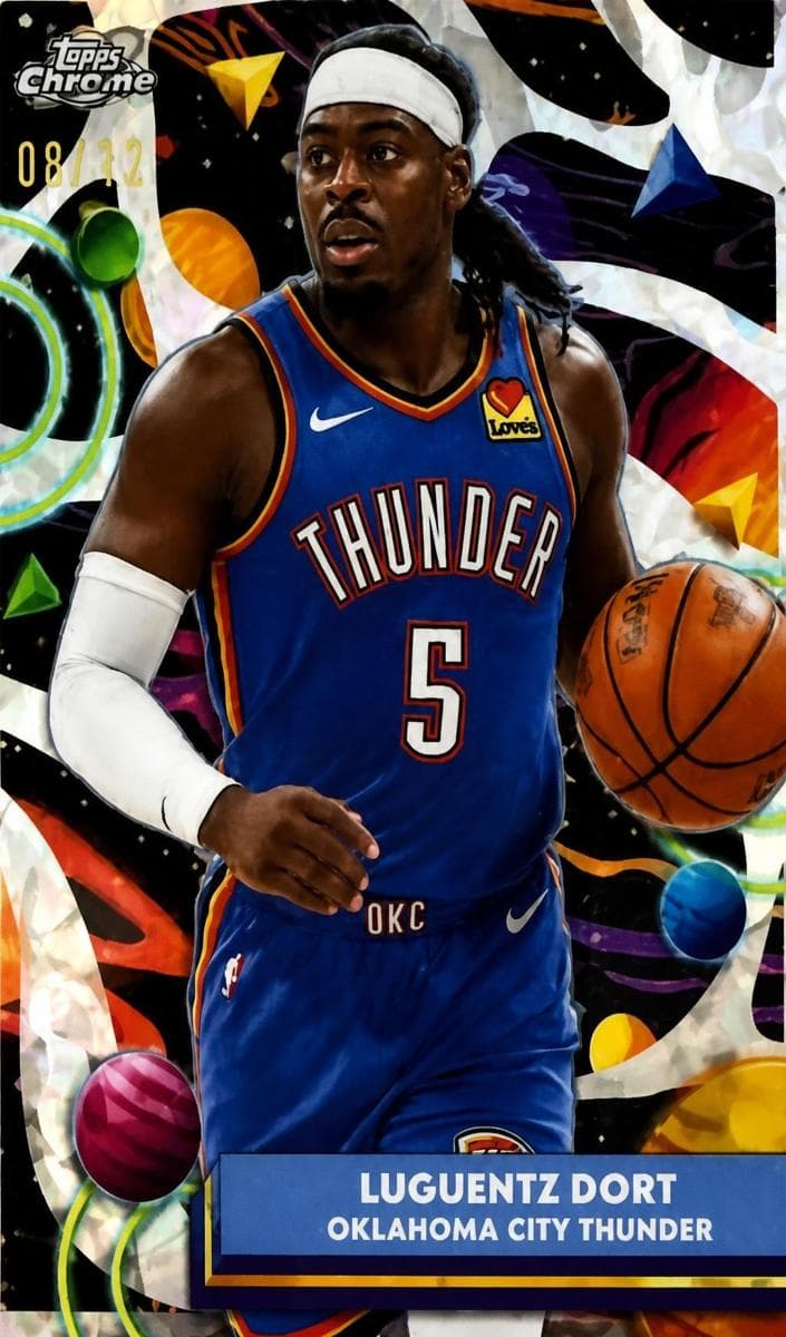 Luguentz Dort trading card