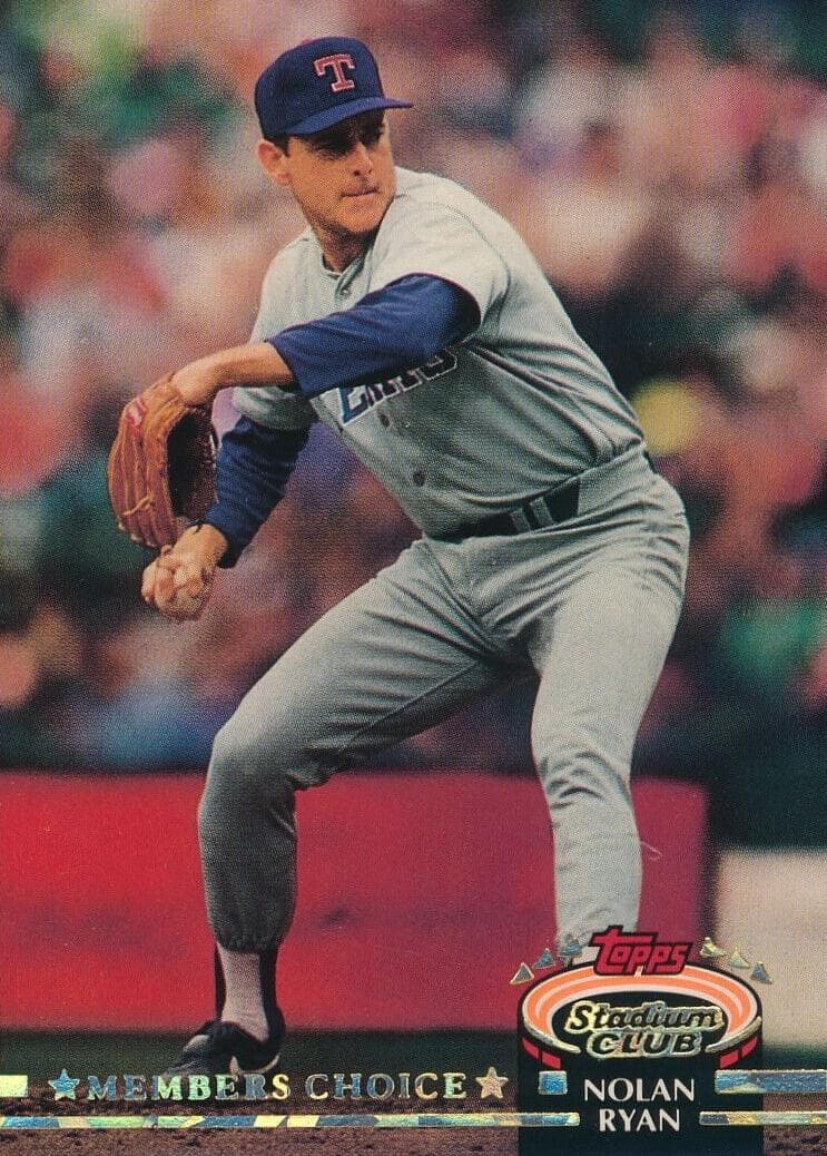 Nolan Ryan MC 1992 unknown Stadium Club