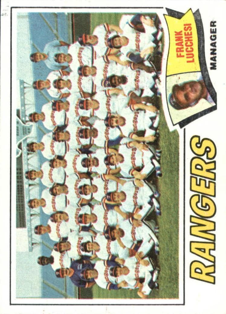 Texas Rangers / Frank Lucchesi #428