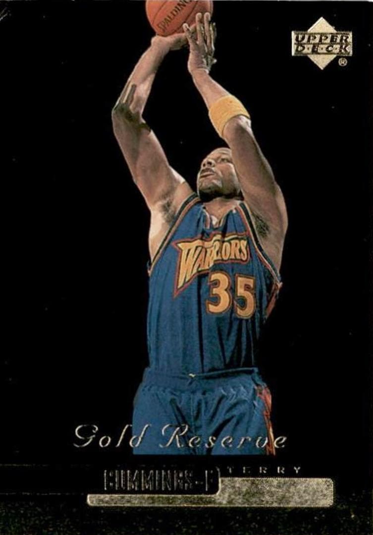 Terry Cummings 1999 upper-deck Gold Reserve