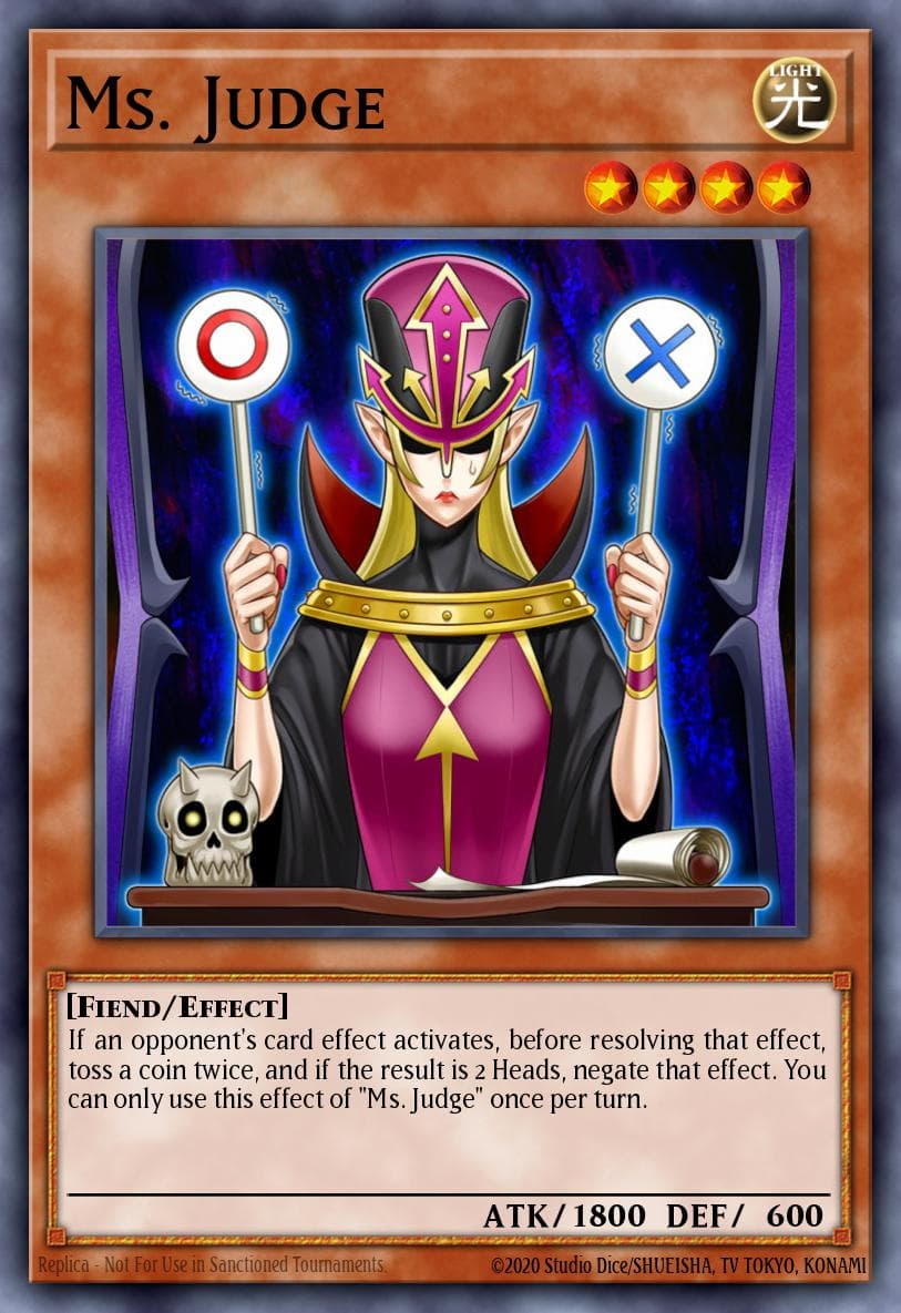 Ms. Judge 2014 Yu-Gi-Oh! The New Challengers