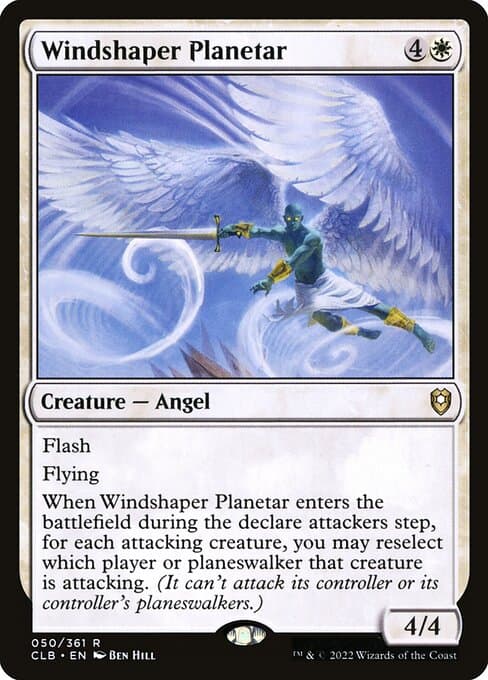Windshaper Planetar 2022 Magic: The Gathering Commander Legends: Battle for Baldur's Gate