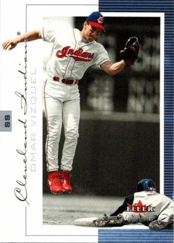 Omar Vizquel 2001 fleer Fleer Genuine
