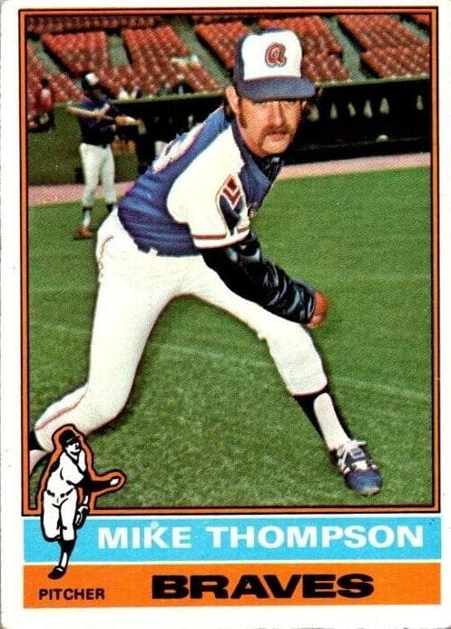 Mike Thompson 1976 topps Topps
