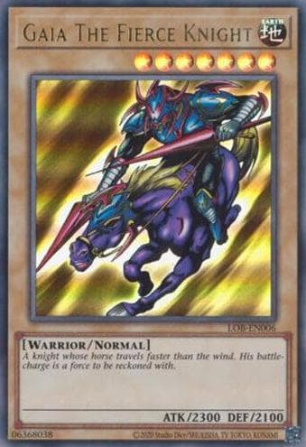 Gaia The Fierce Knight 2023 Yu-Gi-Oh!