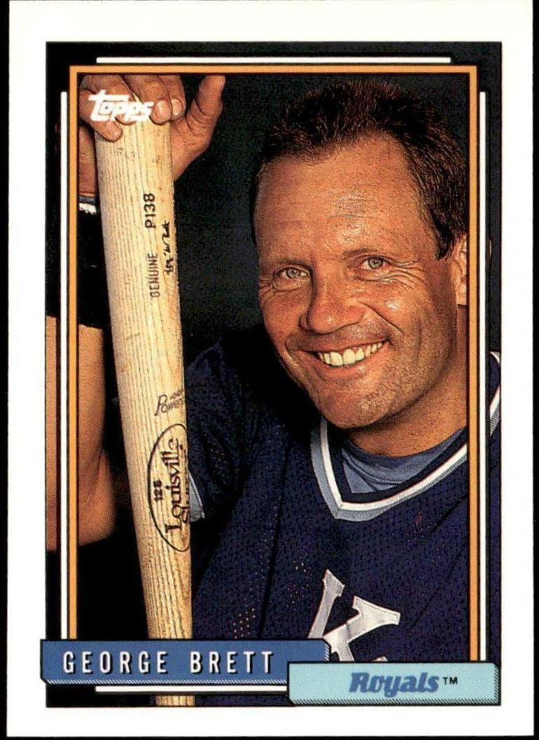 George Brett 1992 topps Topps