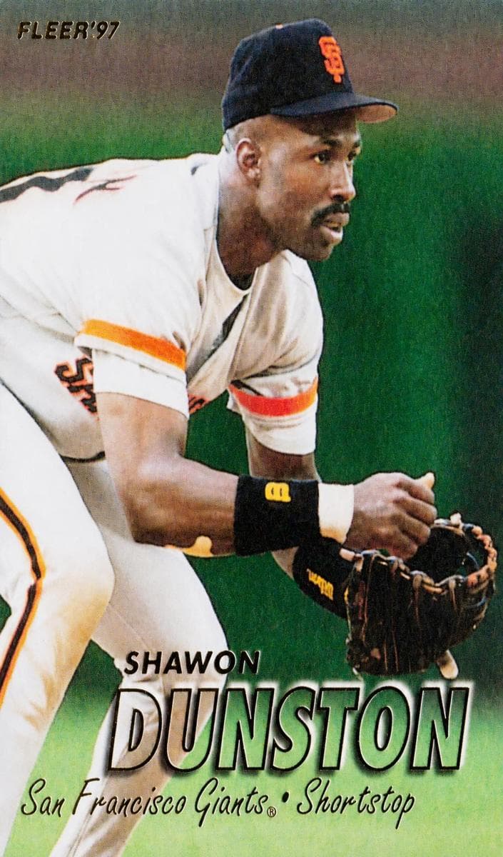 Shawon Dunston 1997 fleer Fleer