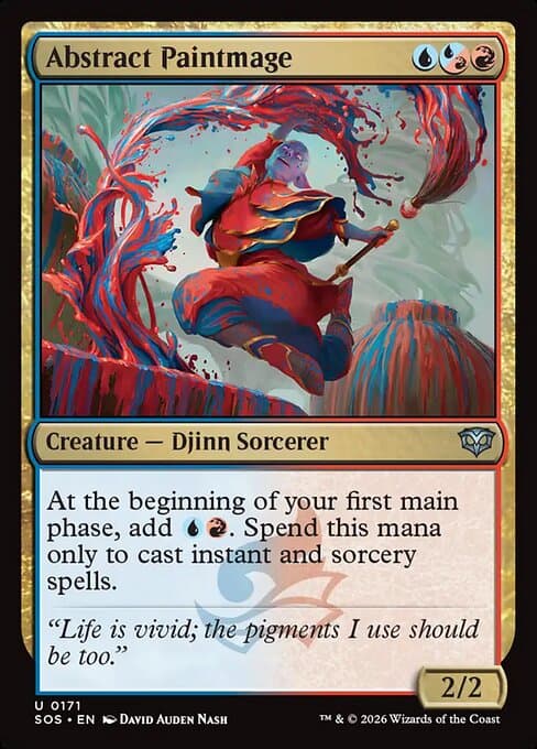 Abstract Paintmage] 2026 Magic: The Gathering Secrets of Strixhaven