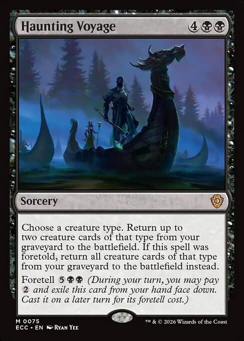 Haunting Voyage 2021 Magic: The Gathering Kaldheim