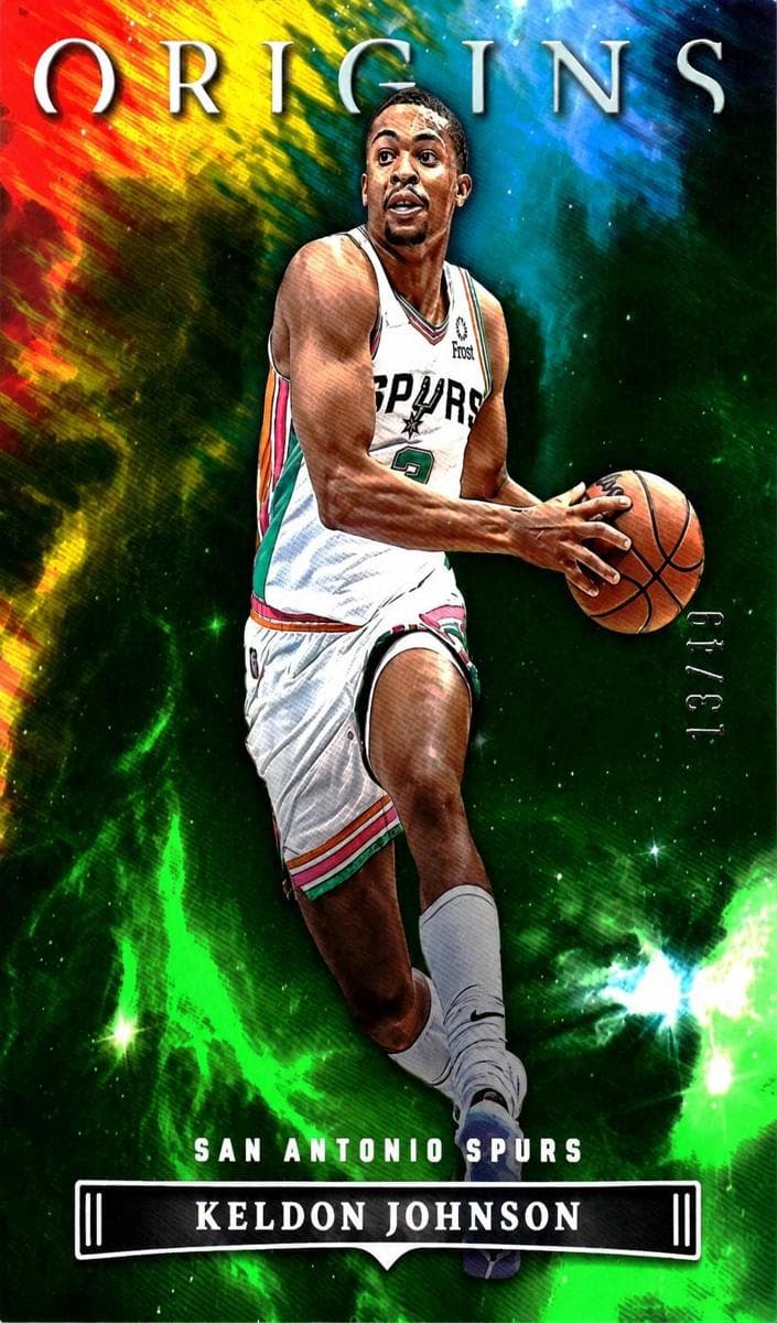 Keldon Johnson 2022 panini Panini Origins