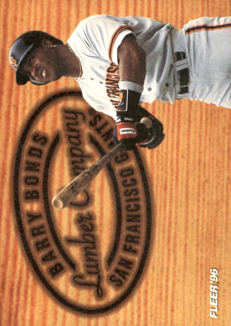 Barry Bonds 1996 fleer Fleer