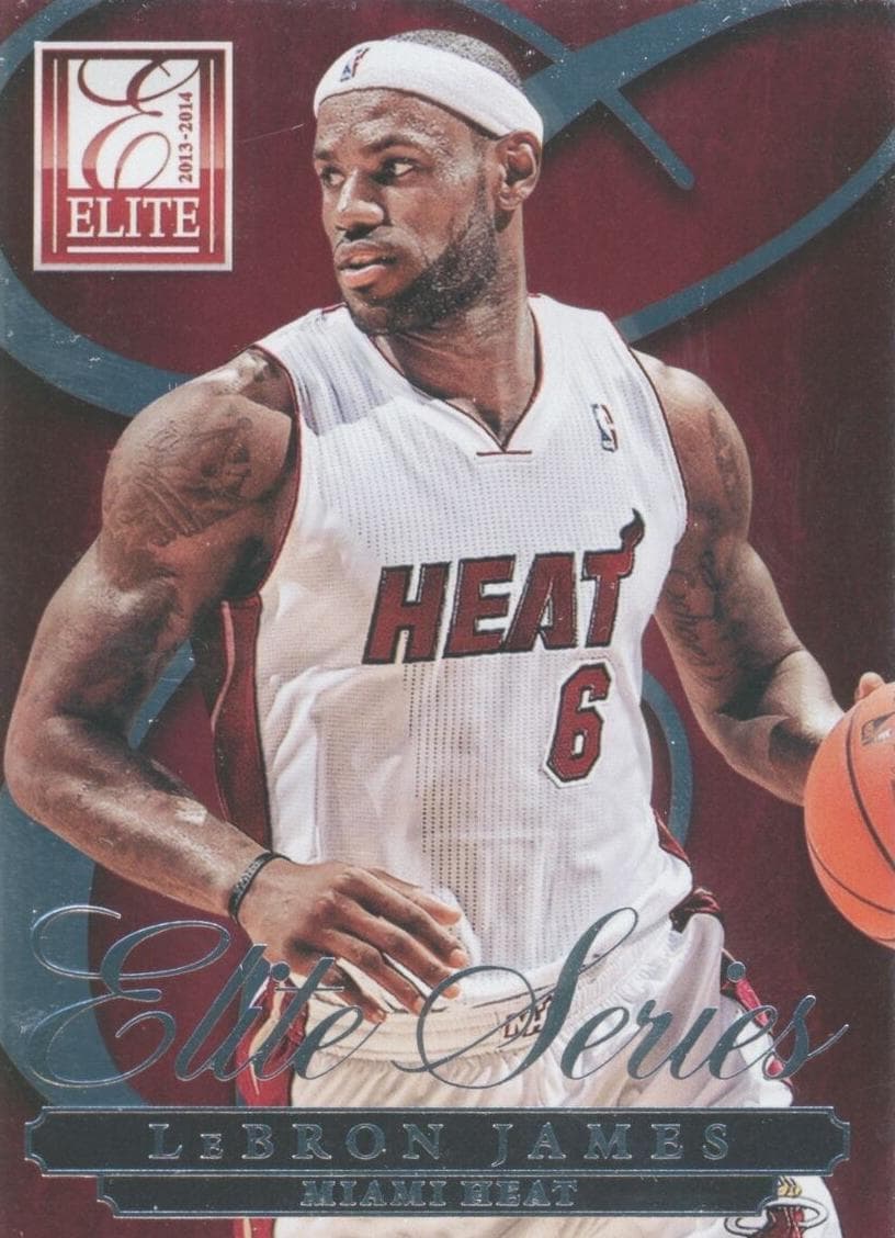 LeBron James 2013 panini