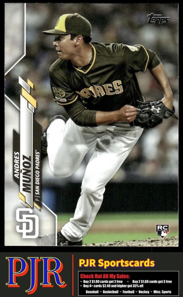 Andres Muñoz 2020 topps