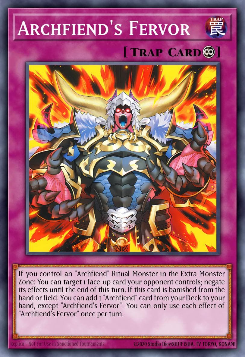 Archfiend's Fervor 2026 Yu-Gi-Oh!