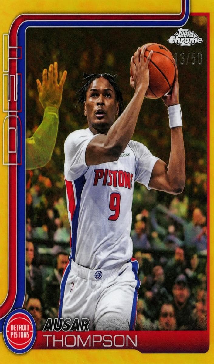 Ausar Thompson 2025 topps Topps Chrome